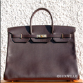 Ebene Evergrain & Gold 40cm HERMES BIRKIN BAG
